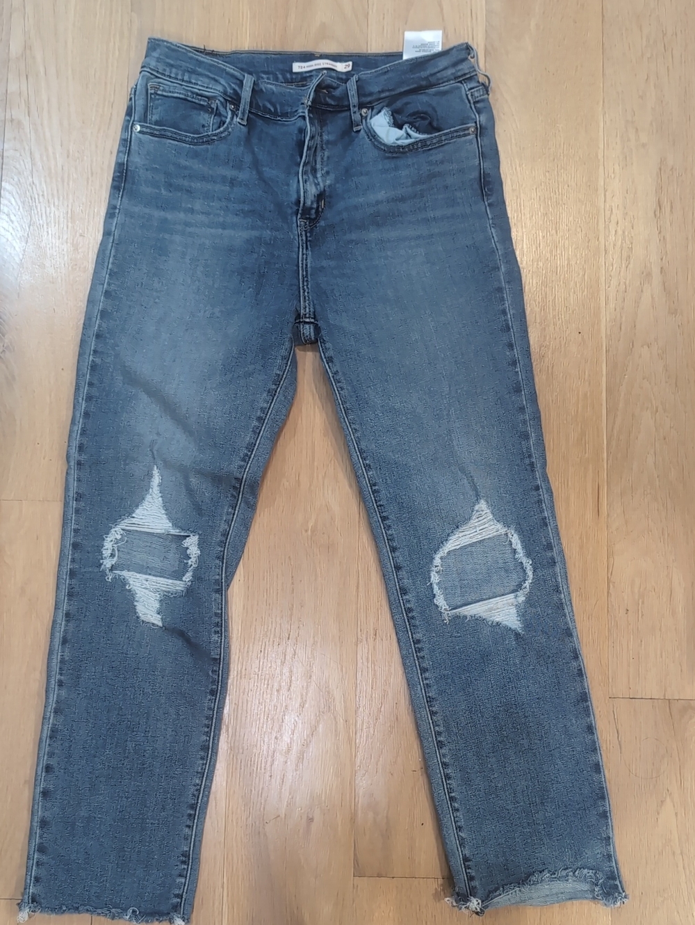 Nwot 724 High Rise Straight Abercrombie Jeans
